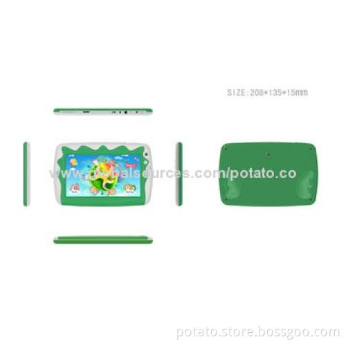 Kids' Tablet PCs, 7-inch, RK3026 Dual-core, 800 x 480 Pixels Resolution with Dual Camera
